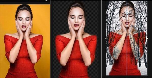 فتوشاپ عکس با برنامه