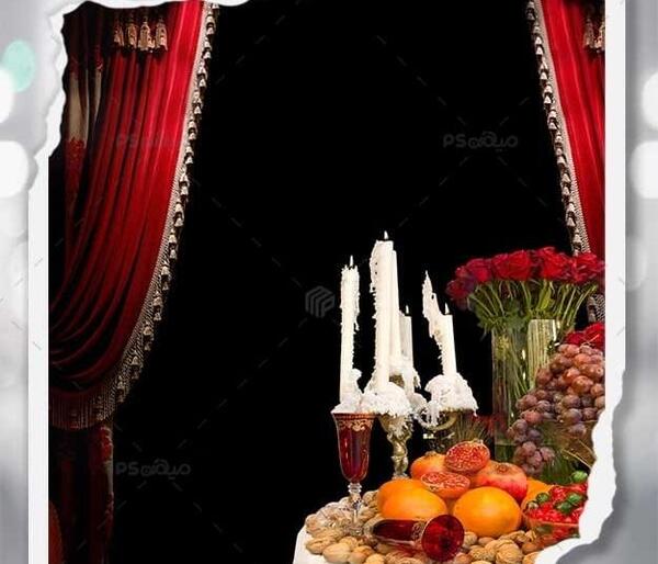 عکس برای فتوشاپ شب یلدا
