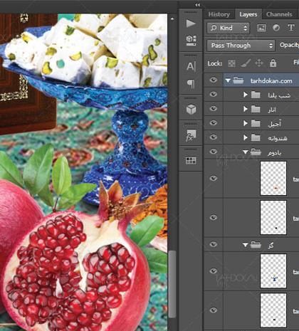 عکس برای فتوشاپ شب یلدا