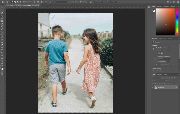 عکس پشت صحنه برای فتوشاپ