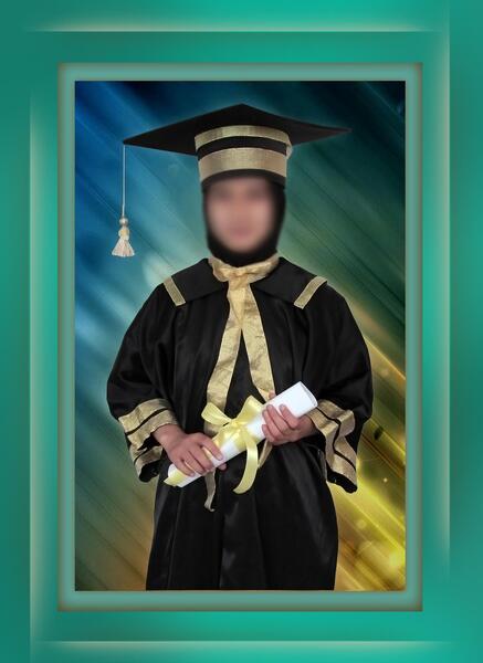 فتوشاپ عکس فارغ التحصیلی دانشگاه