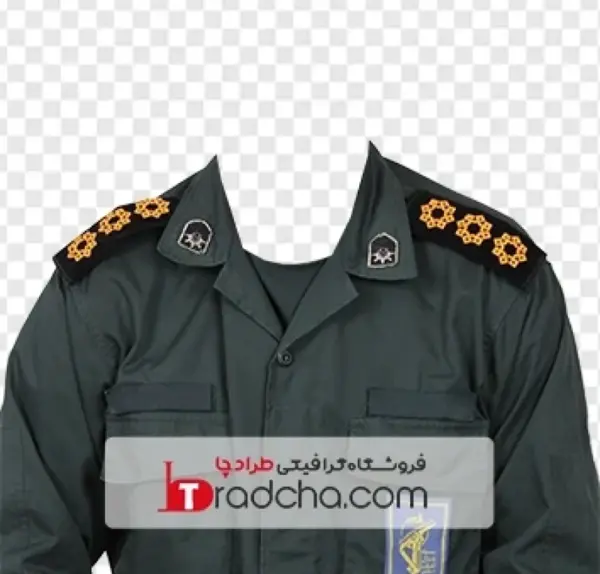 فتوشاپ عکس با لباس نظامی