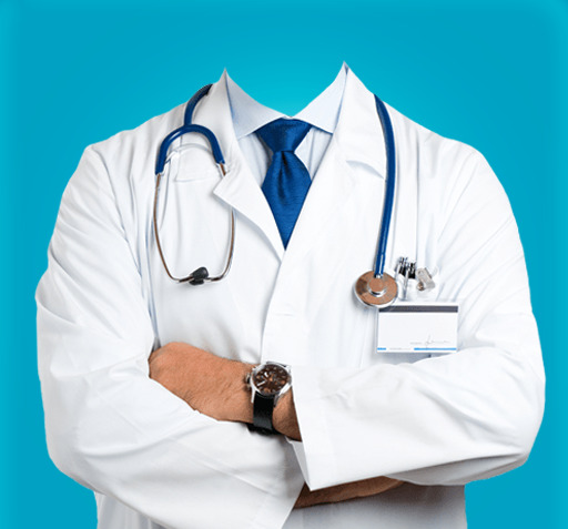 فتوشاپ عکس با لباس پزشکی