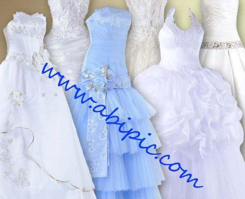 عکس لباس عروس برای فتوشاپ