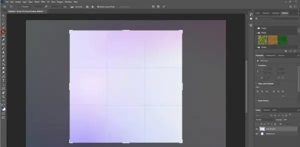 برش عکس در فتوشاپ