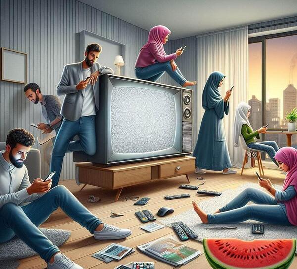 فتوشاپ عکس یلدایی با هوش مصنوعی