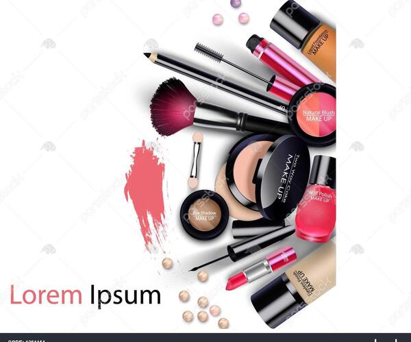 عکس لوازم آرایشی برای فتوشاپ