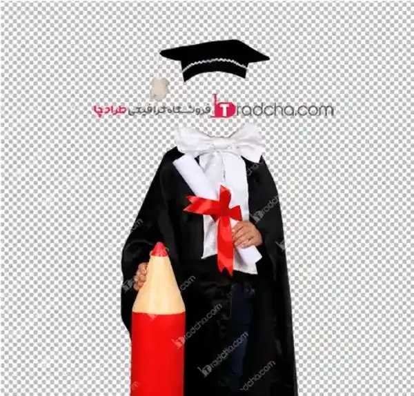 فتوشاپ عکس فارغ التحصیلی پیش دبستانی