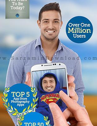 فتوشاپ عکس صورت روی بدن دیگر
