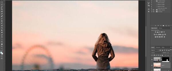 صحنه عکس برای فتوشاپ