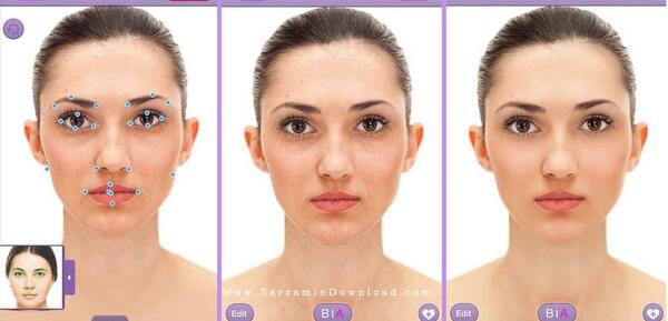 برنامه فتوشاپ عکس صورت جدید