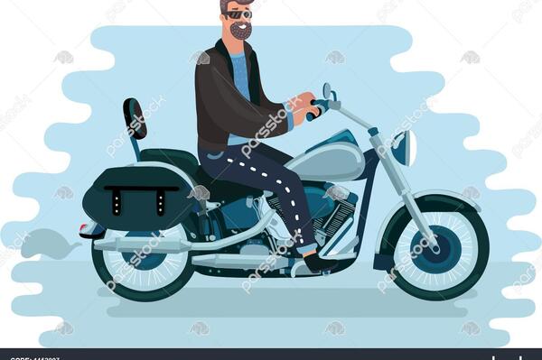 فتوشاپ عکس روی موتور