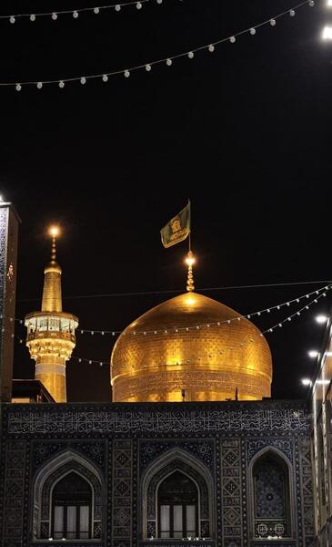فتوشاپ عکس در حرم امام رضا