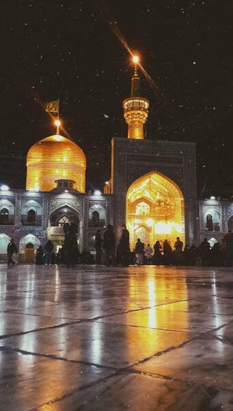 فتوشاپ عکس در حرم امام رضا