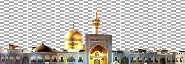 فتوشاپ عکس در حرم امام رضا