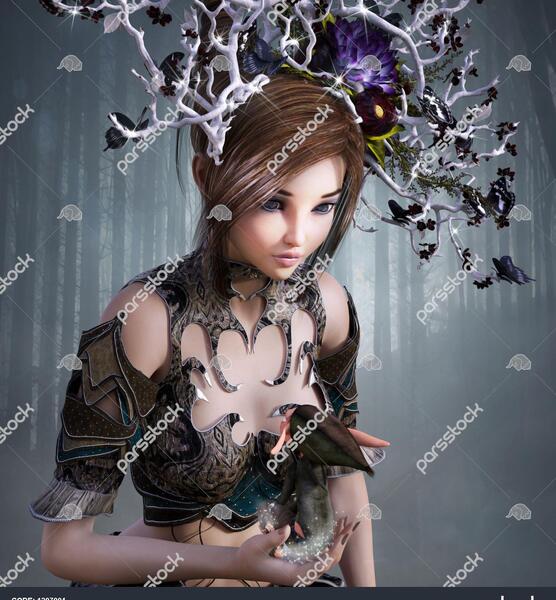 فتوشاپ عکس جن