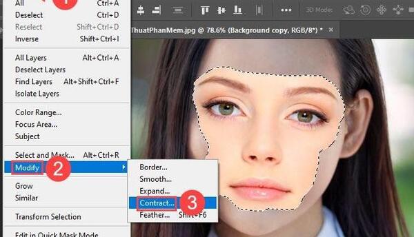 عکس تغییر چهره با فتوشاپ