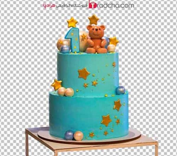 فتوشاپ عکس کیک تولد