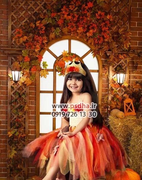 عکس فتوشاپ پاییزی