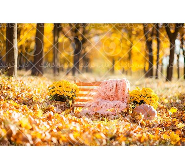 عکس فتوشاپ پاییزی