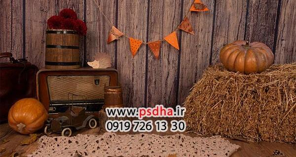 عکس فتوشاپ پاییزی