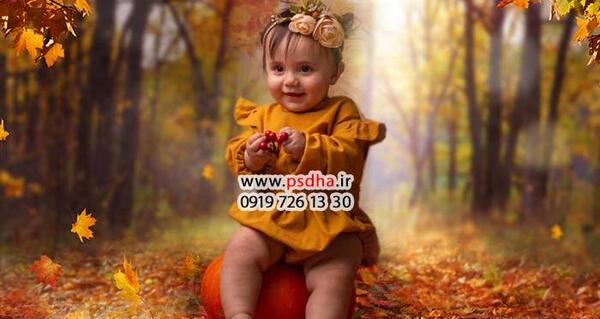 برنامه فتوشاپ عکس پاییزی