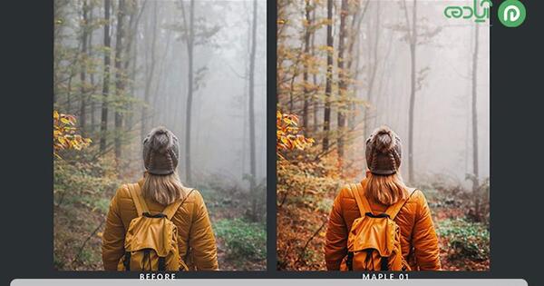 برنامه فتوشاپ عکس پاییزی