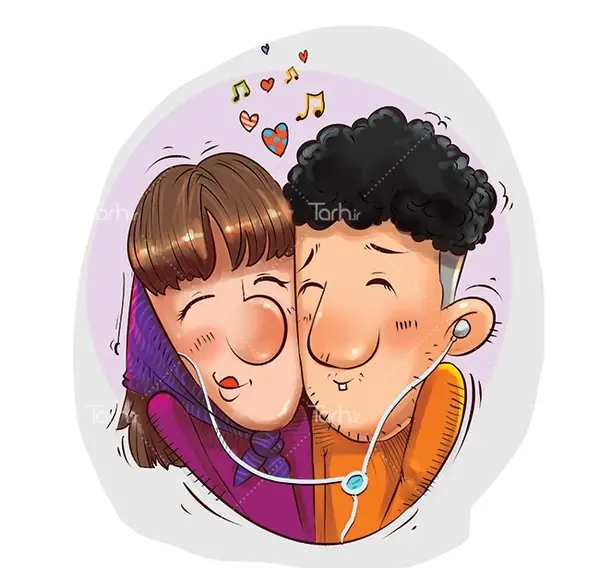 عکس فتوشاپ دختر پسر