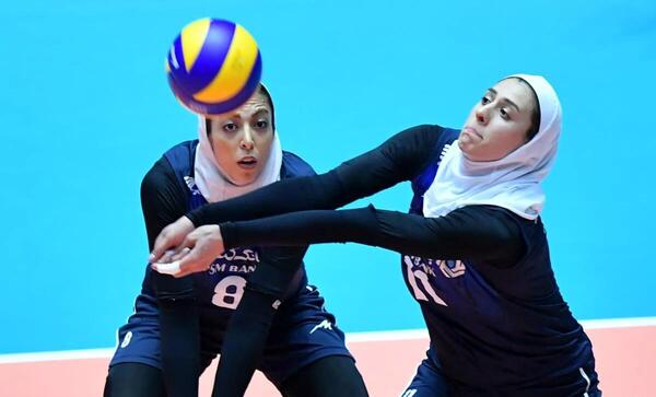 عکس تیم والیبال زنان ایران