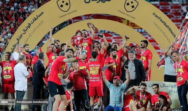 عکس قهرمانی تیم پرسپولیس