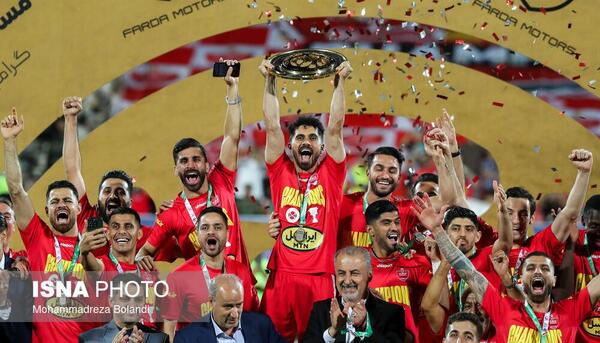 عکس قهرمانی تیم پرسپولیس