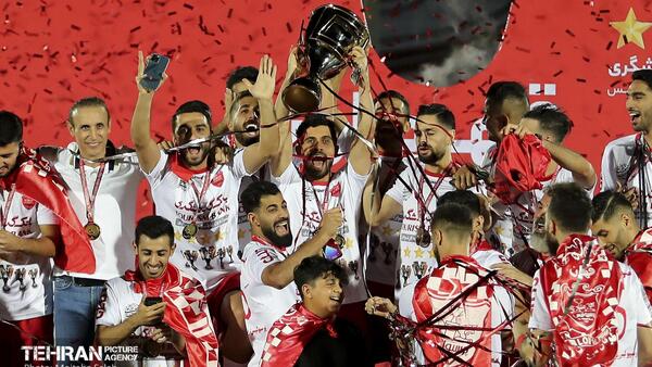عکس قهرمانی تیم پرسپولیس