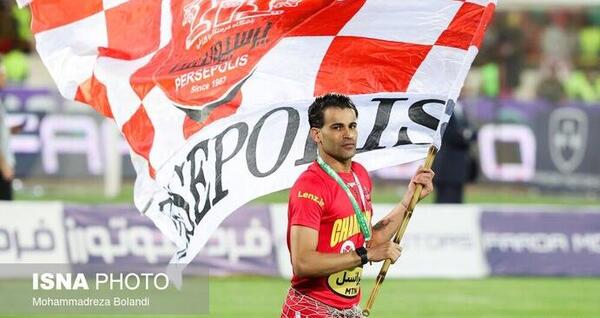 عکس تیم پرسپولیس با جام قهرمانی