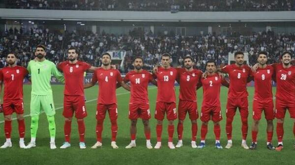 عکس تیم ملی فوتبال ایران در قطر