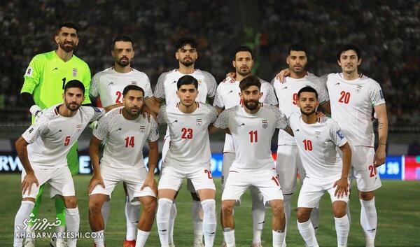 عکس تیم ملی فوتبال ایران در قطر