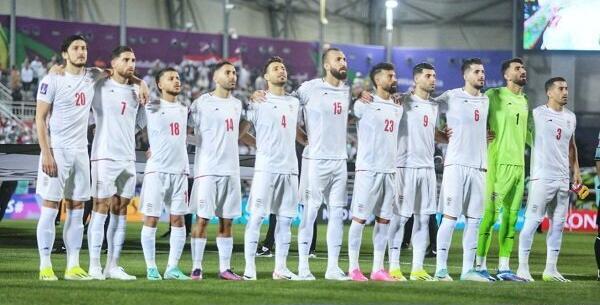 عکس تیم ملی فوتبال ایران در قطر