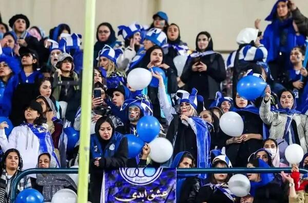 عکس تیم فوتبال زنان استقلال