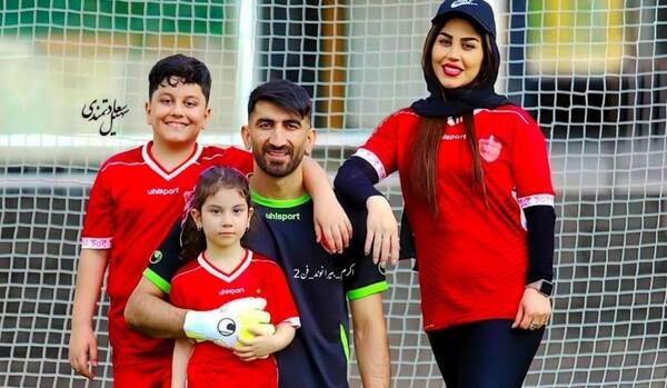 عکس علیرضا بیرانوند در تیم پرسپولیس