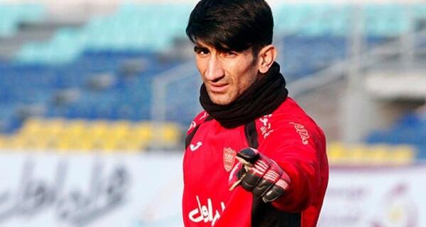 عکس علیرضا بیرانوند در تیم پرسپولیس