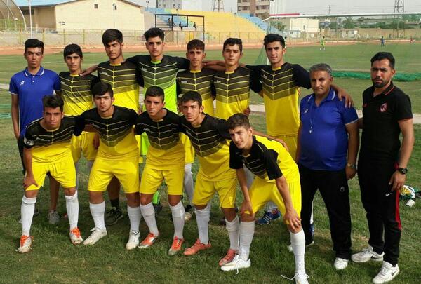 عکس تیم طلایی پوشان