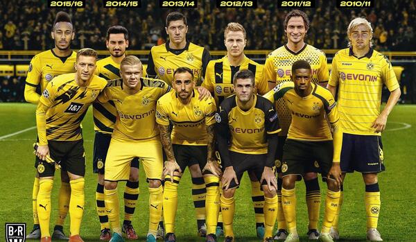 عکس تیم فوتبال دورتموند