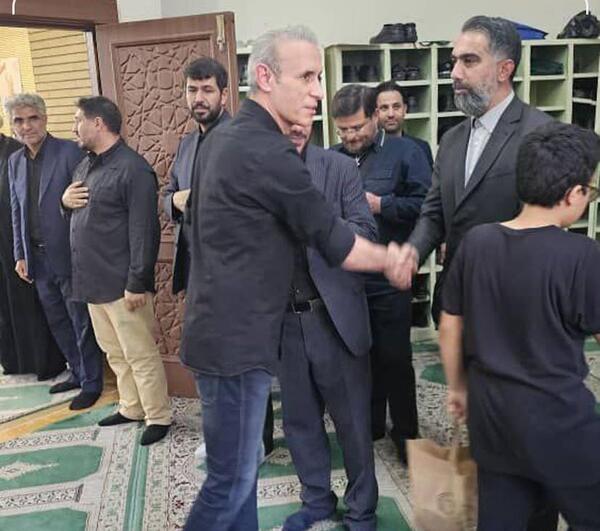 عکس سر تیم حفاظت رئیس جمهور