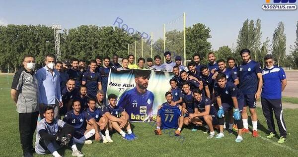 عکس دسته جمعی تیم استقلال جدید