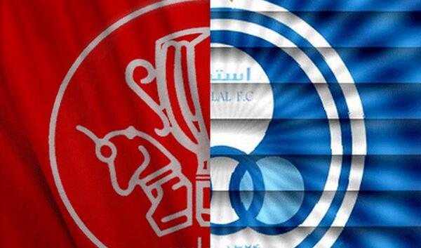 عکس تیم پرسپولیس با استقلال