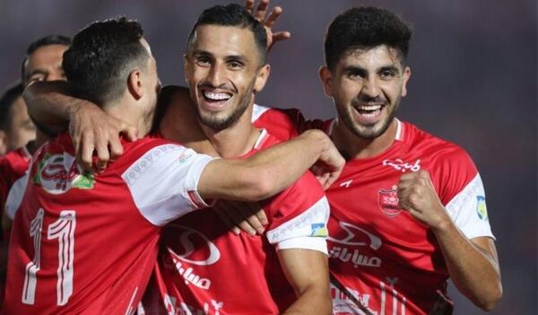 عکس تیم پرسپولیس با استقلال