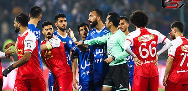 عکس تیم پرسپولیس با استقلال