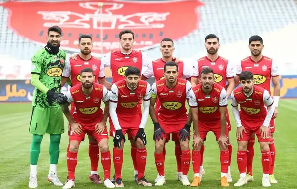 عکس تیم پرسپولیس مقابل استقلال