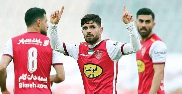 عکس تیم پرسپولیس مقابل استقلال