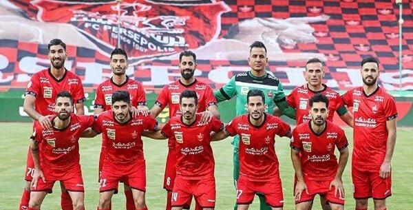 عکس تیم پرسپولیس مقابل استقلال