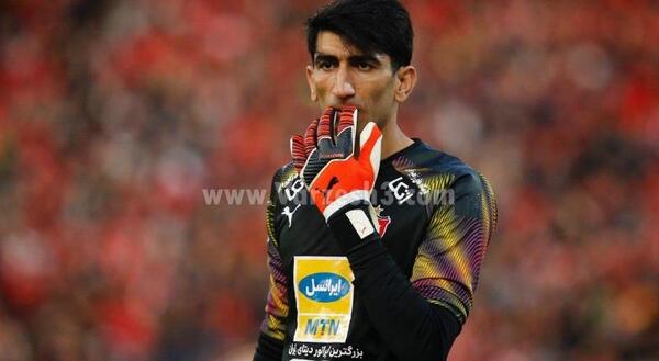 عکس تیم پرسپولیس بیرانوند
